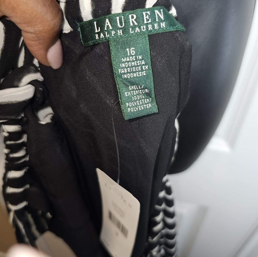 Lauren Ralph Lauren Sleeveless Halter Top Women's Size 16 ✨️NWT✨️ - Picture 3 of 5